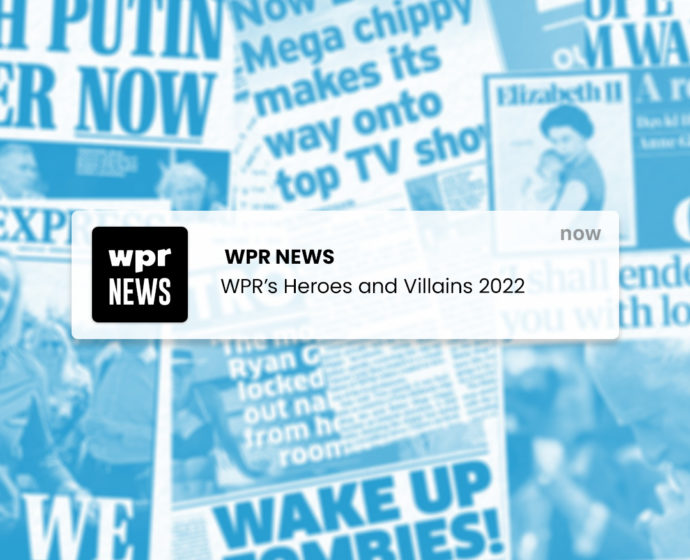 WPR Heroes & Villains 2022