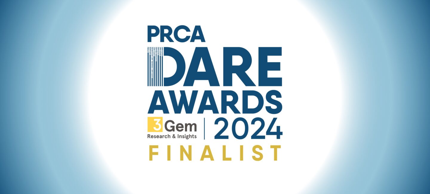 PRCA Dare Awards Finalist Logo