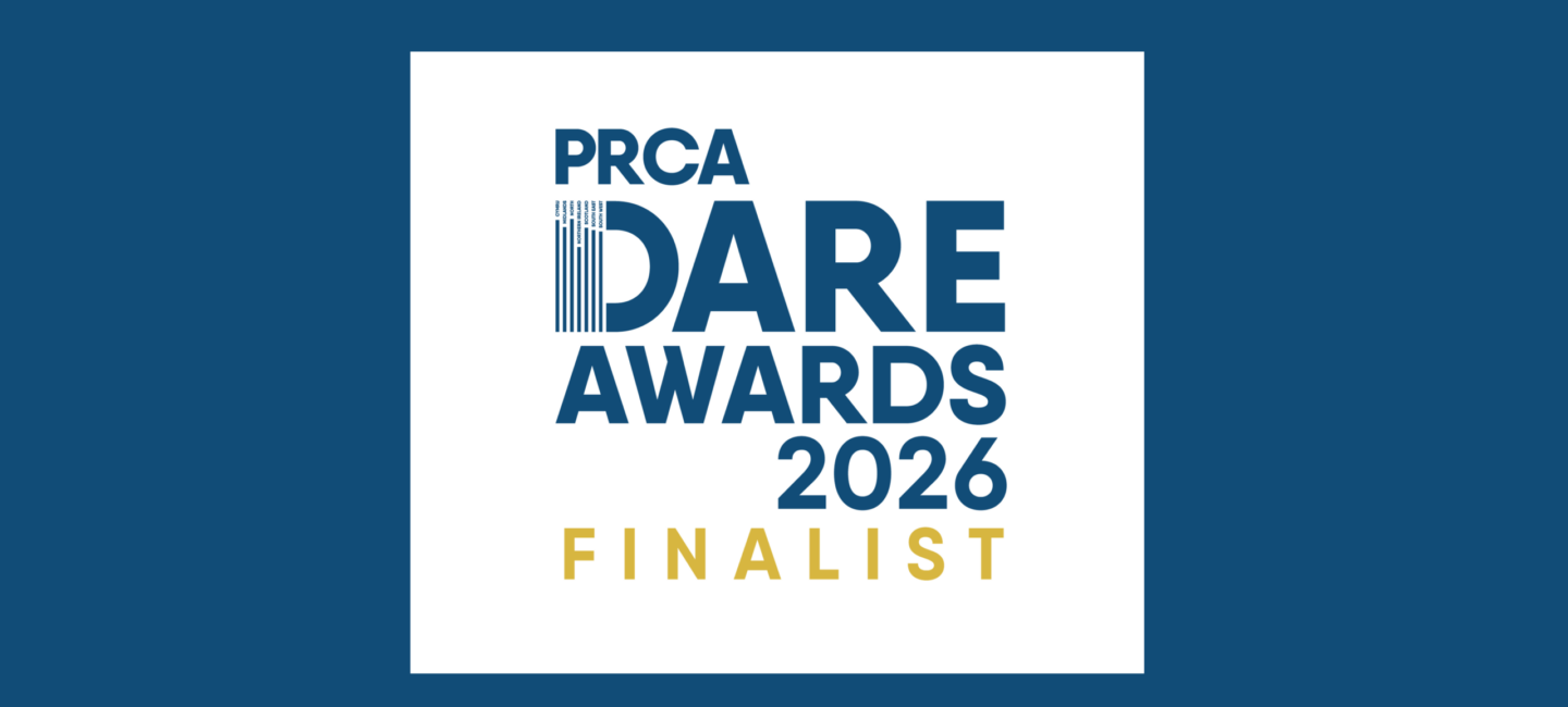 PRCA Dare Awards Finalist logo